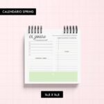 Calendário Spring 2026 (Trilha de Papel) - Imagem 11