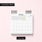 Calendário Spring 2026 (Trilha de Papel) - Imagem 9
