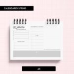 Calendário Spring 2026 (Trilha de Papel) - Imagem 17