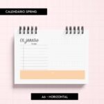 Calendário Spring 2026 (Trilha de Papel) - Imagem 21