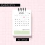 Calendário Spring 2026 (Trilha de Papel) - Imagem 30