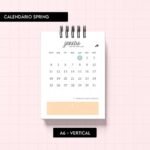 Calendário Spring 2026 (Trilha de Papel) - Imagem 33