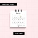 Calendário Spring 2026 (Trilha de Papel) - Imagem 40