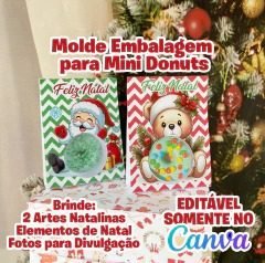 Molde Porta Mini Donuts de 5cm