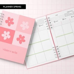 Planner Spring 2026 (Trilha de Papel)