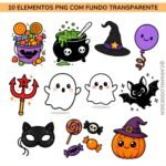 Capivaras Hallloween - Kit Digital - Imagem 3