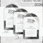 Calendários Masculino (Lina)