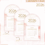 Calendários Clean (Lina)
