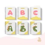 Capas para Agenda Escolar – Alfabeto (Sara Estúdio)