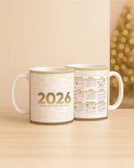 Ano Novo com Calendário - Artes para Caneca - Imagem 12
