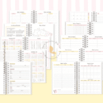 Agenda Escolar 2026 – Rosa com amarelo (A5) – 1 e 2DPP (Sara Estúdio) - Imagem 2