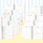 Miolo de Agenda Escolar não datada A5 – 2 em 1 (Sara Estúdio) - Imagem 3