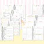 Miolo de Agenda Escolar não datada A5 – 2 em 1 (Sara Estúdio) - Imagem 2