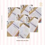 Agenda Escolar 2026 – Rosa com amarelo (Mini quadrada) – 1 e 2DPP (Sara Estúdio) - Imagem 6