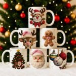 V48 Natalina Linha - Artes Caneca