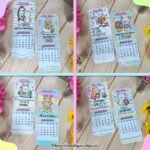 Calendários fofos e coloridos 2026 (Desenhitos da Jana) - Imagem 5