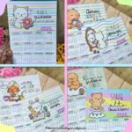 Calendários fofos e coloridos 2026 (Desenhitos da Jana) - Imagem 6