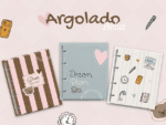 Capas Argolado Bella School A5