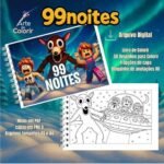 99 Noites - Livro de Colorir