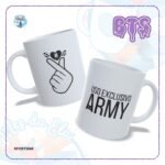 BTS Caneca Army - Arte Avulsa