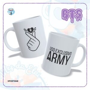 BTS Caneca Army - Arte Avulsa