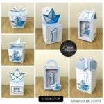 Barquinho Origami - Kit Festa Pronta