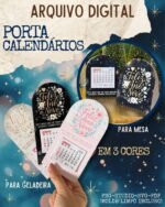 Porta Calendário Ano Novo (Ilustracin)