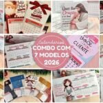 COMBO Calendários 2026 - 7 modelos (Loopinha)