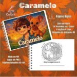 Caramelo - Livro de Colorir