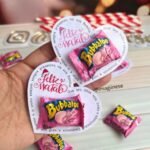 Cartão coração bubbaloo Natal