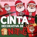 CINTA Decorativa de NATAL (Pandoca)