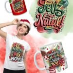 Feliz Natal - Artes para Personalizados