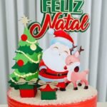 Feliz Natal - Topo de Bolo