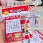 Kit Natal Vermelho - Cartão c/Balinha e Lapela