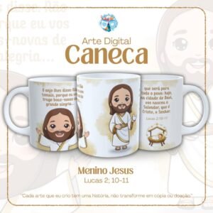 Menino Jesus – Lucas 2_10-11 - Arte Avulsa