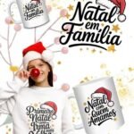 Natal em Família - Artes para Personalizados