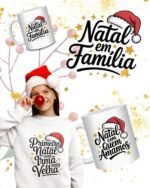 Natal em Família - Artes para Personalizados