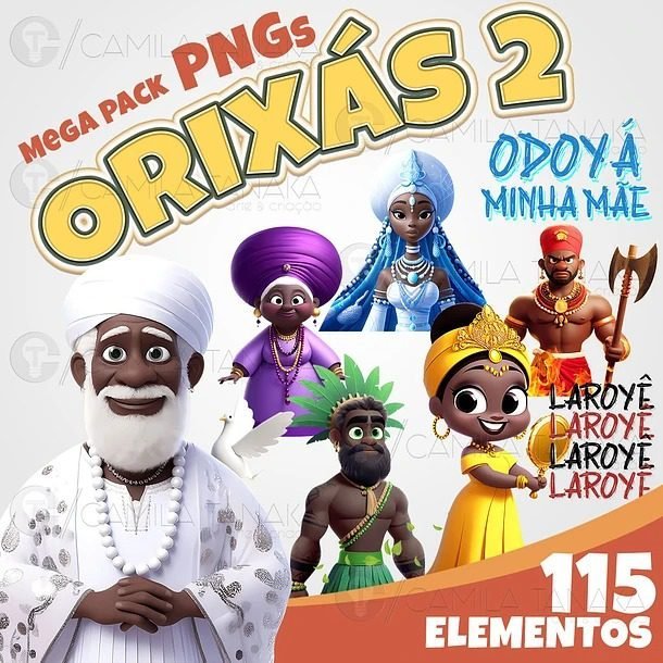 Orixas-2 Orixás 2 - Kit Digital - Imagem 1