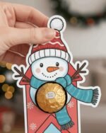 Mimo para bombom – Boneco de neve - Imagem 4