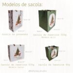 Sacolas e rotulo de Natal - Imagem 3