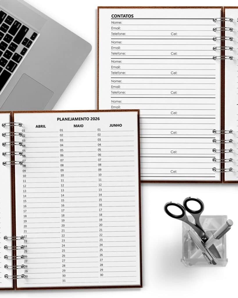 Agenda Executiva 2026 1DPP (Bicho Papel) - Imagem 2