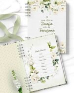 Combo 6 Agendas 2026 e Permanente Floral Rosas Brancas (Bicho Papel) - Imagem 4