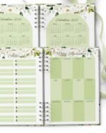 Combo 6 Agendas 2026 e Permanente Floral Rosas Brancas (Bicho Papel) - Imagem 7