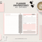 Planner Datado Vertical 2026 (Moldes da Lê)