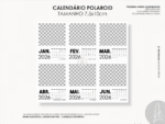 Calendário Polaroid 2026 (Moldes da Lê) - Imagem 4