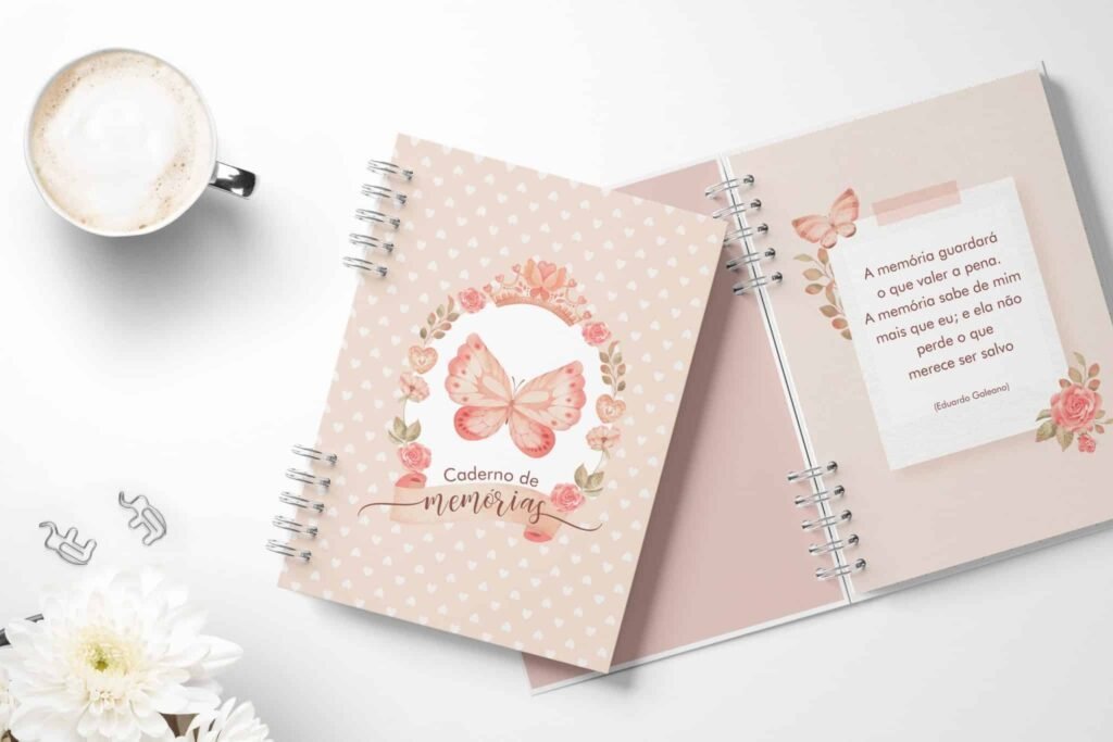 Caderno de Memórias – Diário (Bicho Papel) - Imagem 1