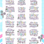 Versículos Fofinhos 6 - Encadernação 2026 (Letterinhas) - Imagem 2