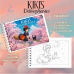 Kiki's delivery service - Livro de Colorir