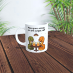 Quem somos nós pra julgar (Cobras fofoqueiras) - Arte Avulsa Caneca