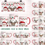 Kit Natalino - Artes para Caneca